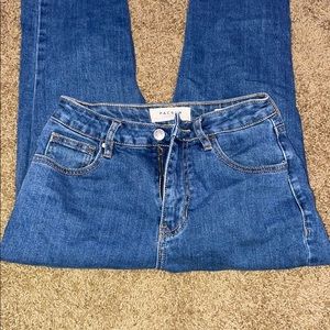 PAC SUN MOM JEANS BLUE